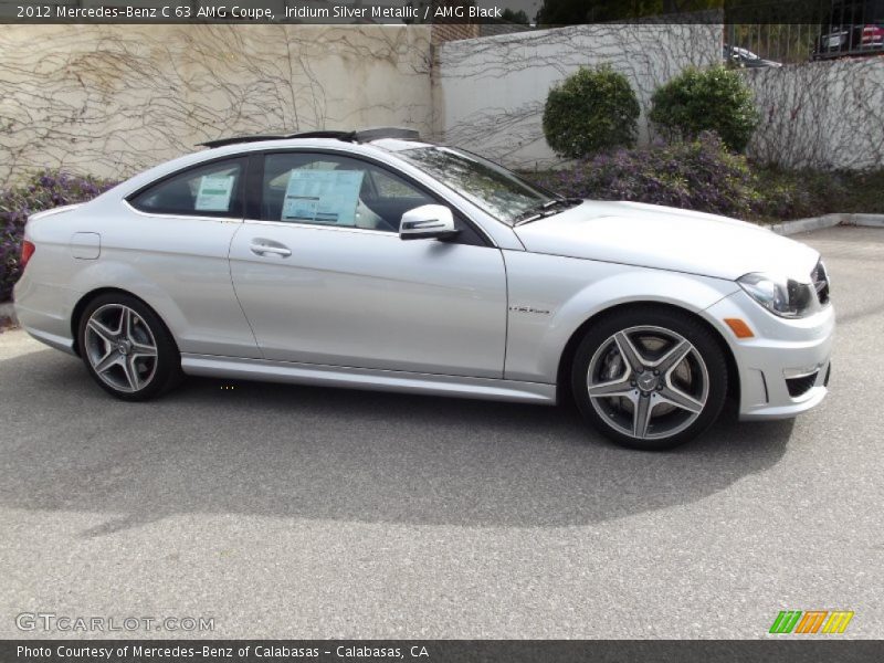  2012 C 63 AMG Coupe Iridium Silver Metallic