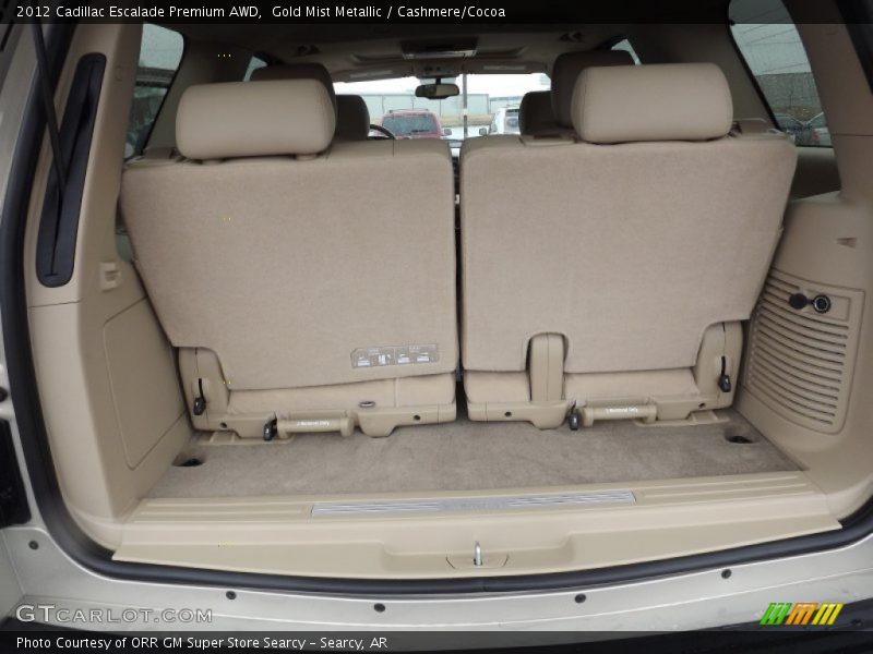  2012 Escalade Premium AWD Trunk
