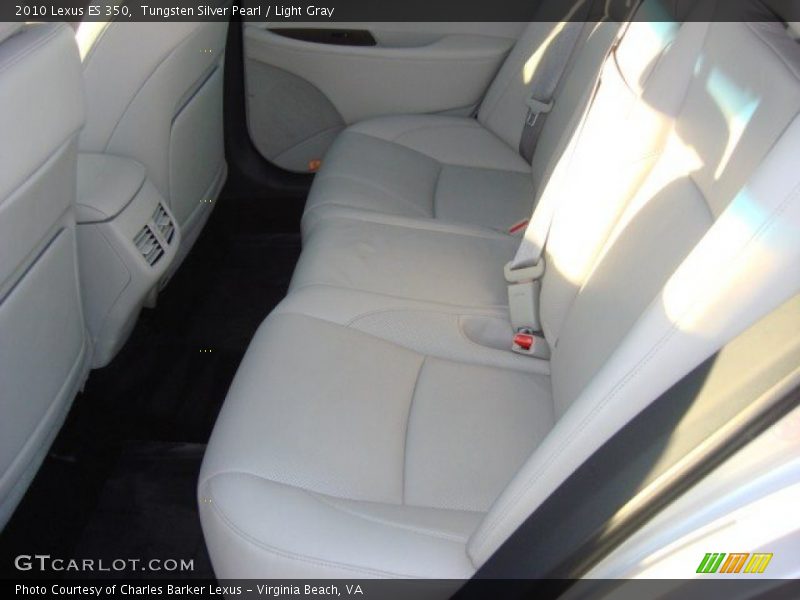 Tungsten Silver Pearl / Light Gray 2010 Lexus ES 350