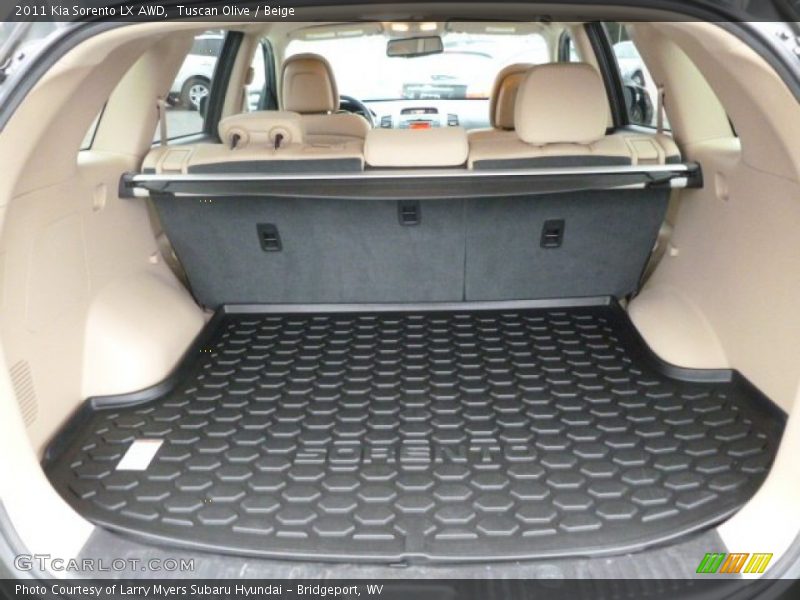 Tuscan Olive / Beige 2011 Kia Sorento LX AWD