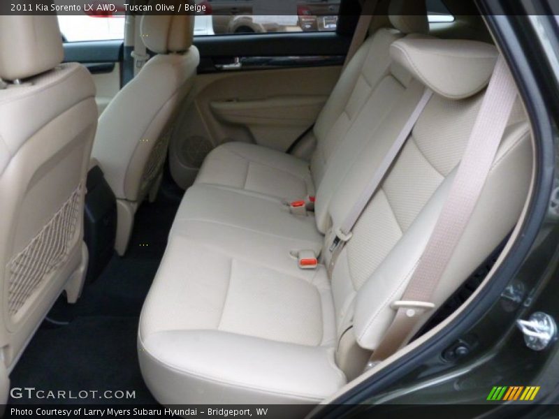 Tuscan Olive / Beige 2011 Kia Sorento LX AWD