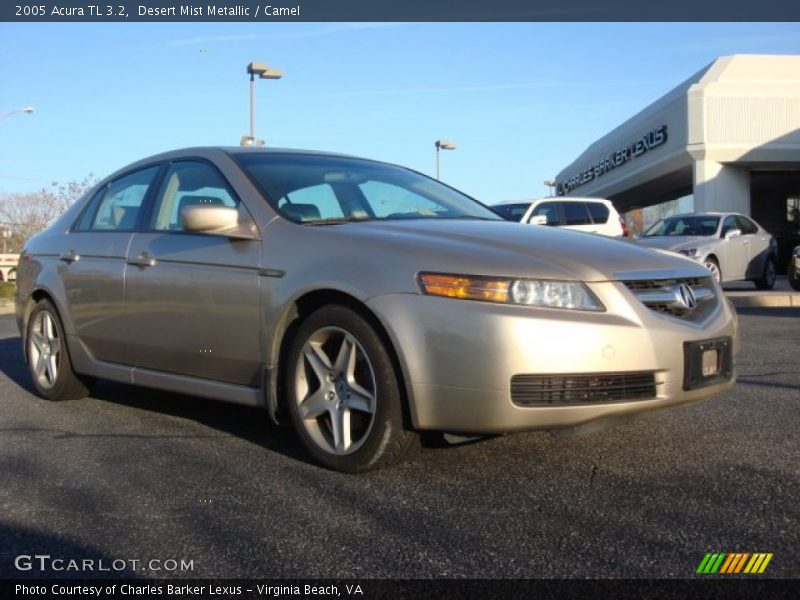 Desert Mist Metallic / Camel 2005 Acura TL 3.2