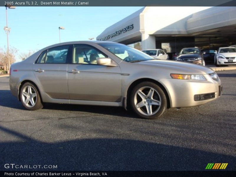 Desert Mist Metallic / Camel 2005 Acura TL 3.2