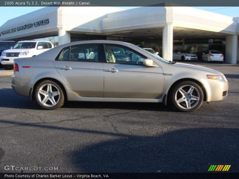 Desert Mist Metallic / Camel 2005 Acura TL 3.2