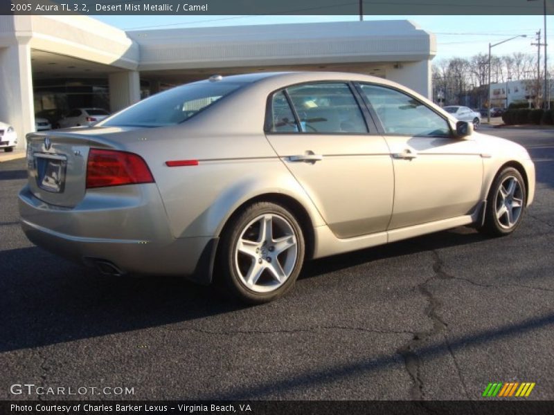 Desert Mist Metallic / Camel 2005 Acura TL 3.2
