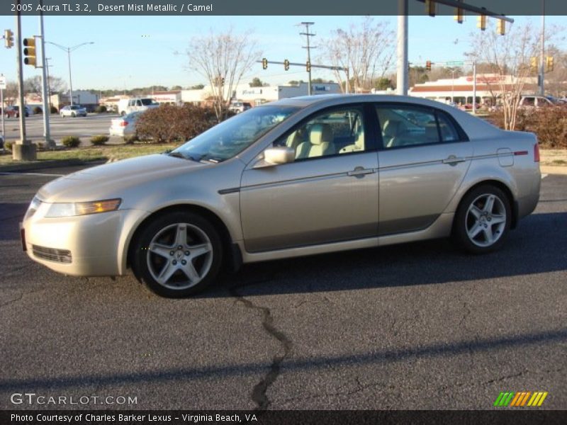 Desert Mist Metallic / Camel 2005 Acura TL 3.2