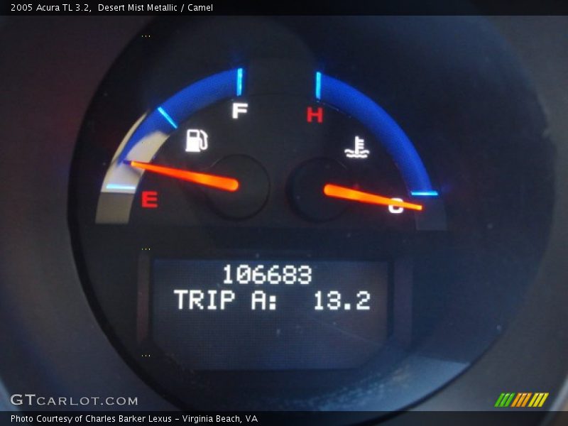 Desert Mist Metallic / Camel 2005 Acura TL 3.2