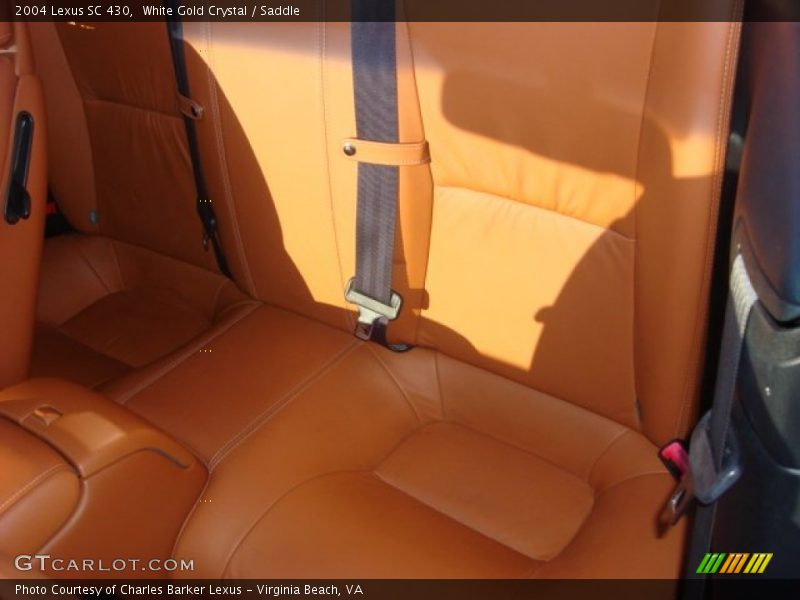 White Gold Crystal / Saddle 2004 Lexus SC 430