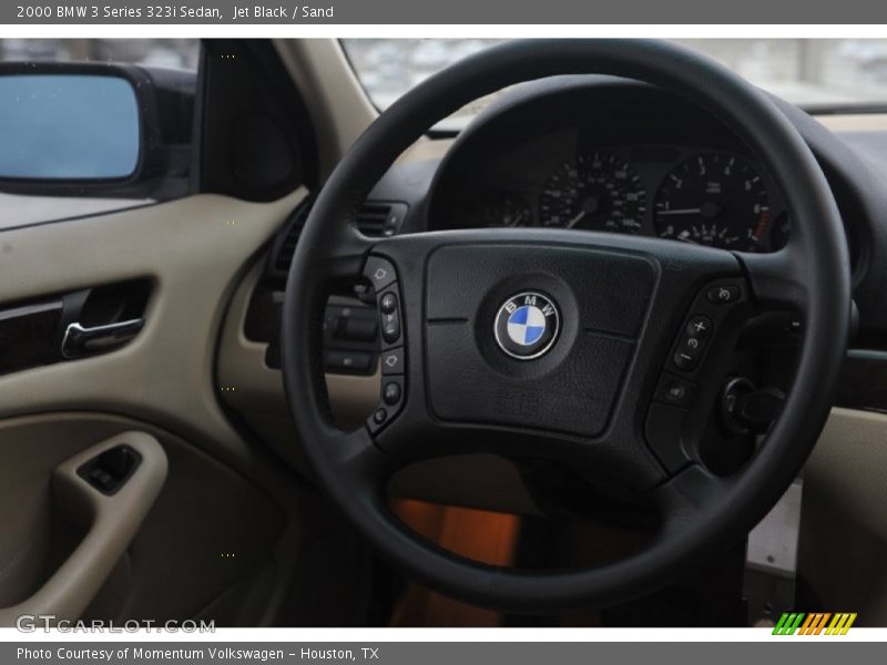 Jet Black / Sand 2000 BMW 3 Series 323i Sedan