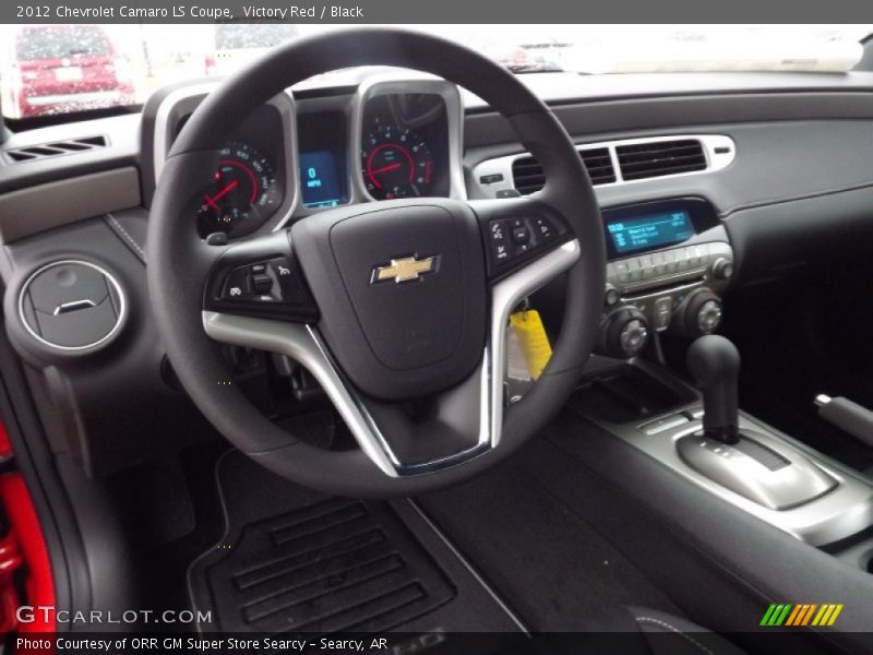 Victory Red / Black 2012 Chevrolet Camaro LS Coupe