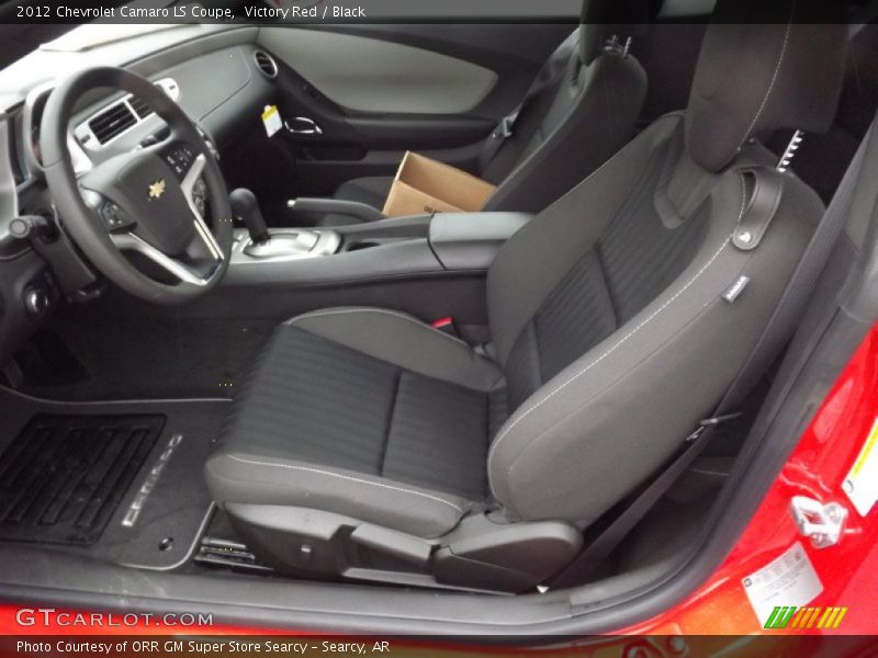 Victory Red / Black 2012 Chevrolet Camaro LS Coupe