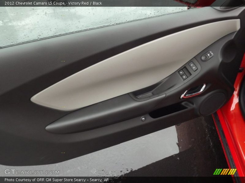 Victory Red / Black 2012 Chevrolet Camaro LS Coupe
