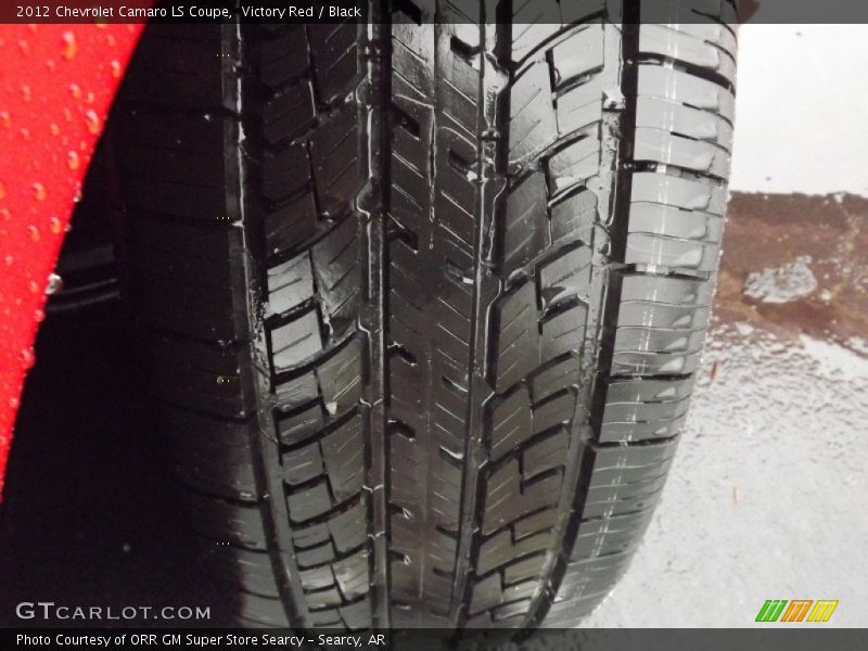 Victory Red / Black 2012 Chevrolet Camaro LS Coupe