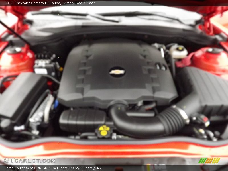 Victory Red / Black 2012 Chevrolet Camaro LS Coupe