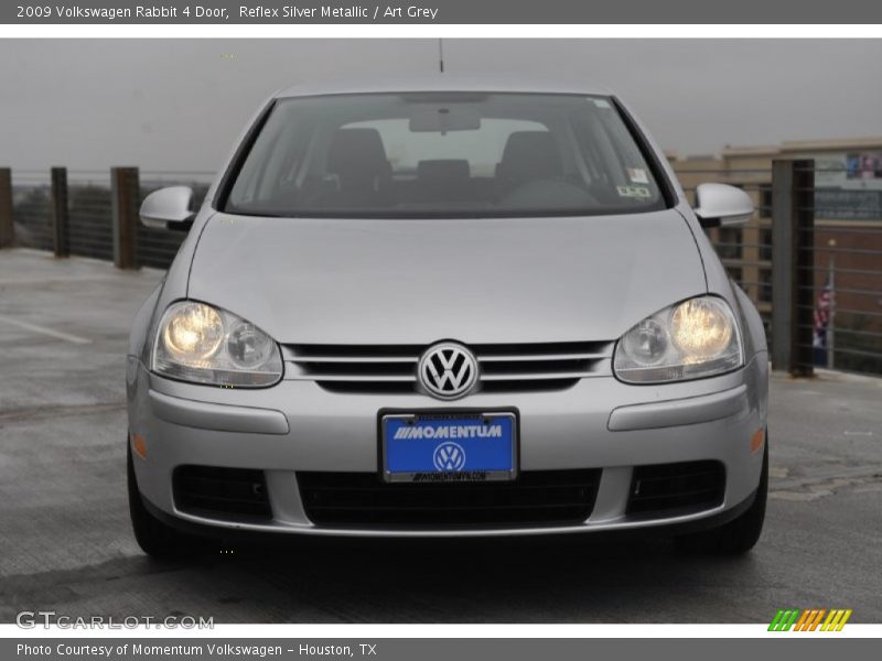 Reflex Silver Metallic / Art Grey 2009 Volkswagen Rabbit 4 Door