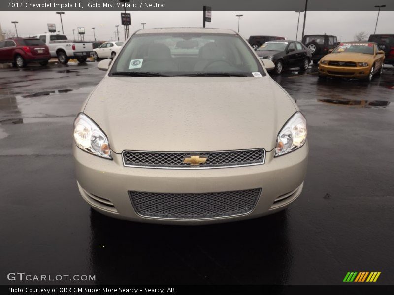 Gold Mist Metallic / Neutral 2012 Chevrolet Impala LT