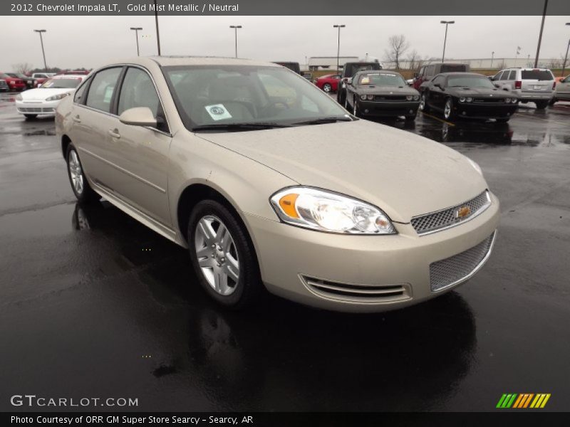 Front 3/4 View of 2012 Impala LT