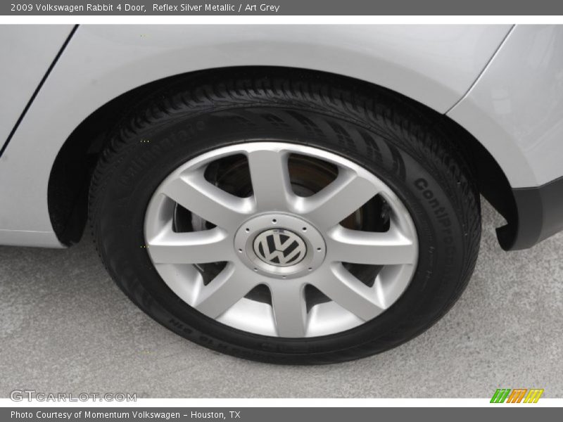 Reflex Silver Metallic / Art Grey 2009 Volkswagen Rabbit 4 Door