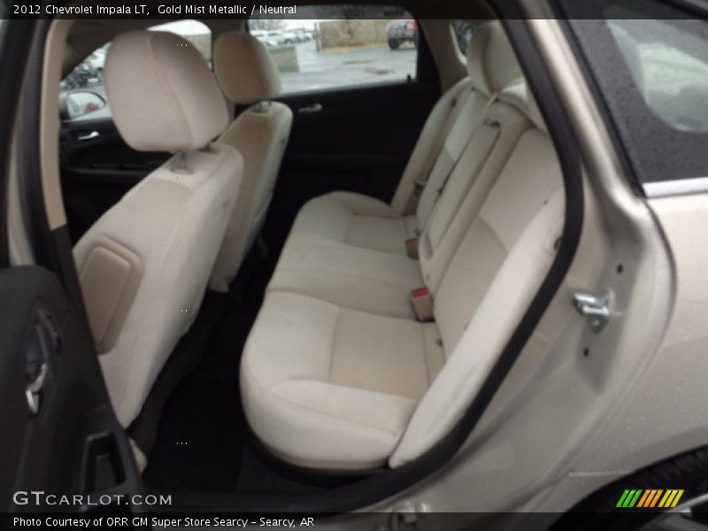 Gold Mist Metallic / Neutral 2012 Chevrolet Impala LT
