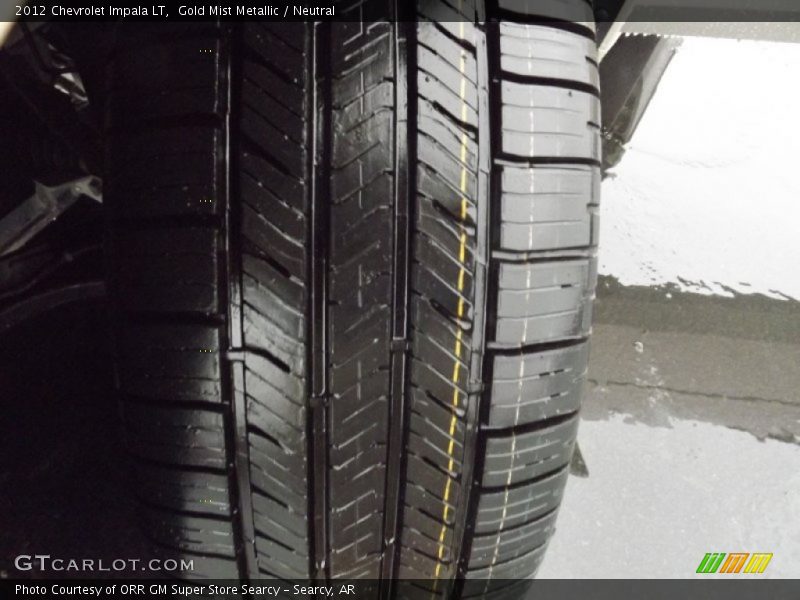 Gold Mist Metallic / Neutral 2012 Chevrolet Impala LT