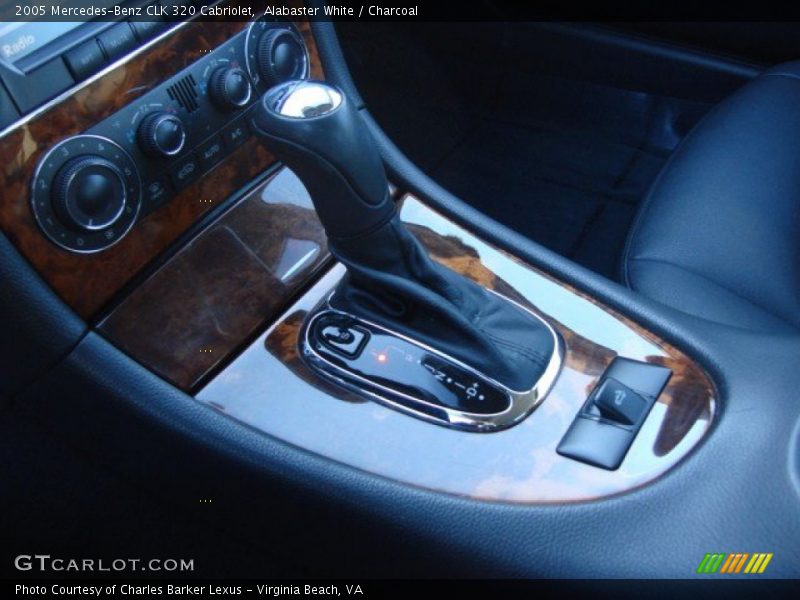 Alabaster White / Charcoal 2005 Mercedes-Benz CLK 320 Cabriolet