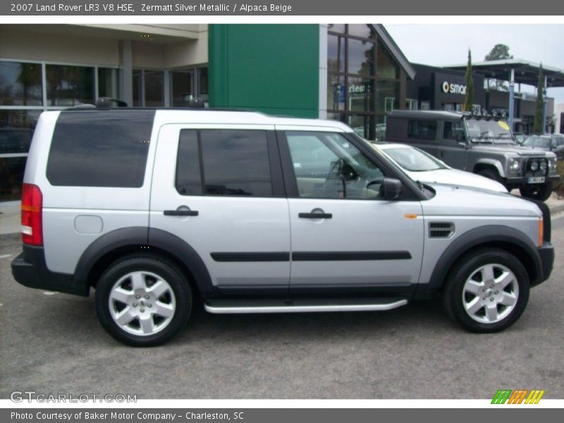  2007 LR3 V8 HSE Zermatt Silver Metallic
