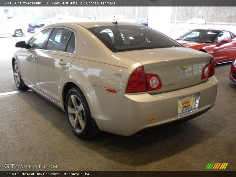 Gold Mist Metallic / Cocoa/Cashmere 2011 Chevrolet Malibu LT