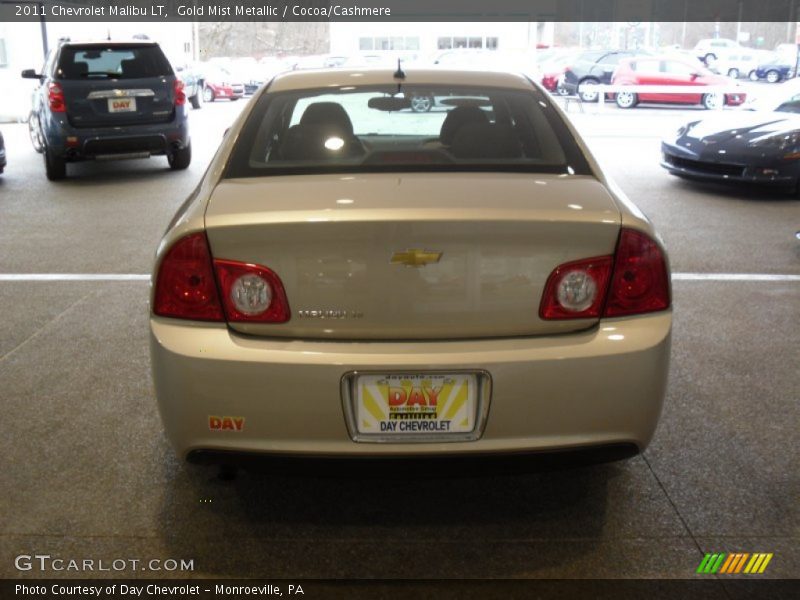 Gold Mist Metallic / Cocoa/Cashmere 2011 Chevrolet Malibu LT