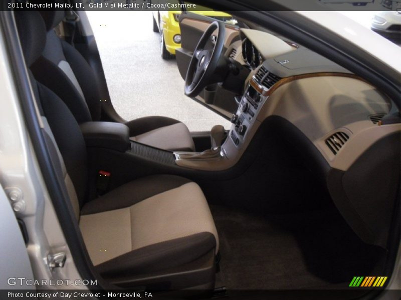 Gold Mist Metallic / Cocoa/Cashmere 2011 Chevrolet Malibu LT