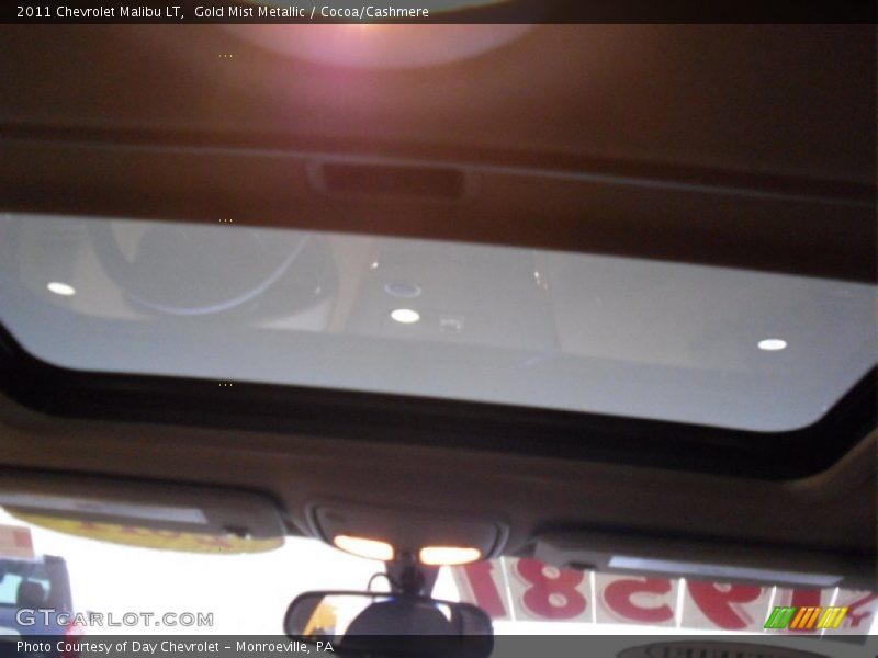 Gold Mist Metallic / Cocoa/Cashmere 2011 Chevrolet Malibu LT