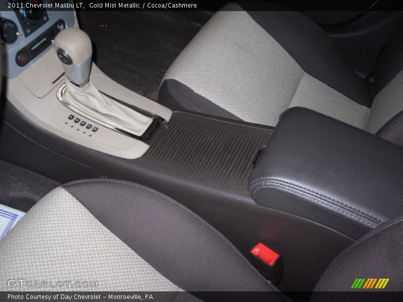 Gold Mist Metallic / Cocoa/Cashmere 2011 Chevrolet Malibu LT