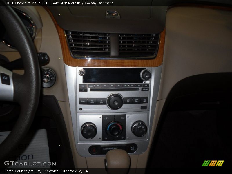 Gold Mist Metallic / Cocoa/Cashmere 2011 Chevrolet Malibu LT