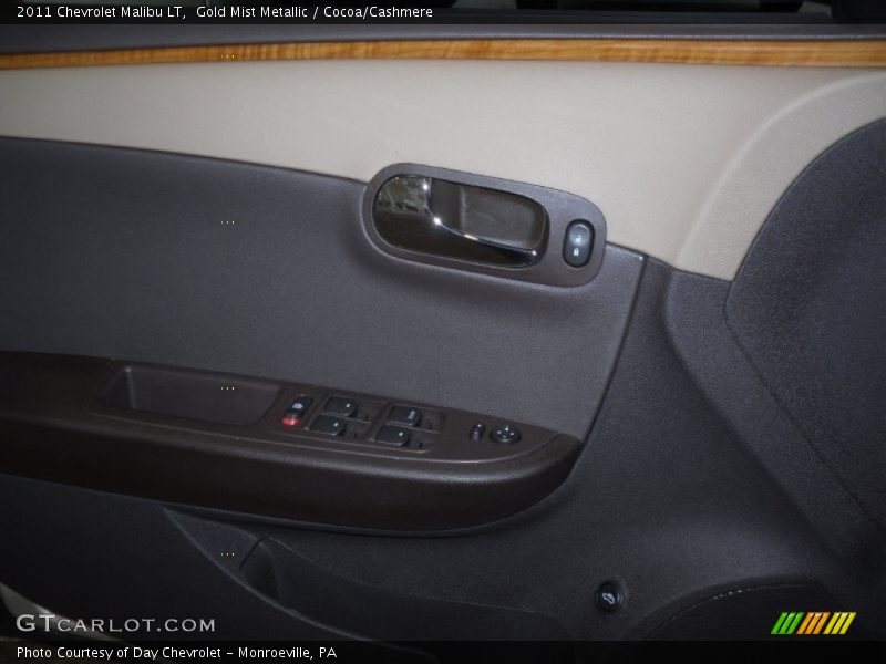 Gold Mist Metallic / Cocoa/Cashmere 2011 Chevrolet Malibu LT