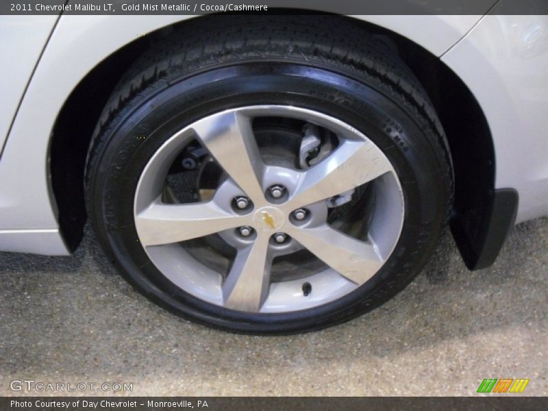 Gold Mist Metallic / Cocoa/Cashmere 2011 Chevrolet Malibu LT