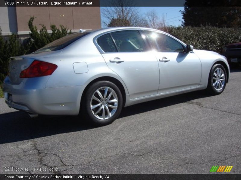 Liquid Platinum / Wheat 2009 Infiniti G 37 Sedan