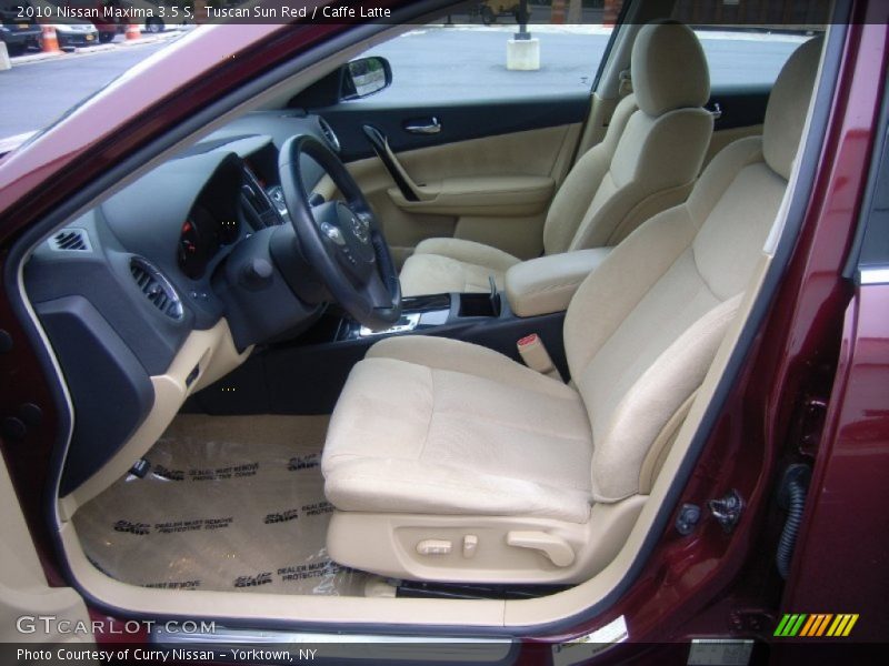 Tuscan Sun Red / Caffe Latte 2010 Nissan Maxima 3.5 S