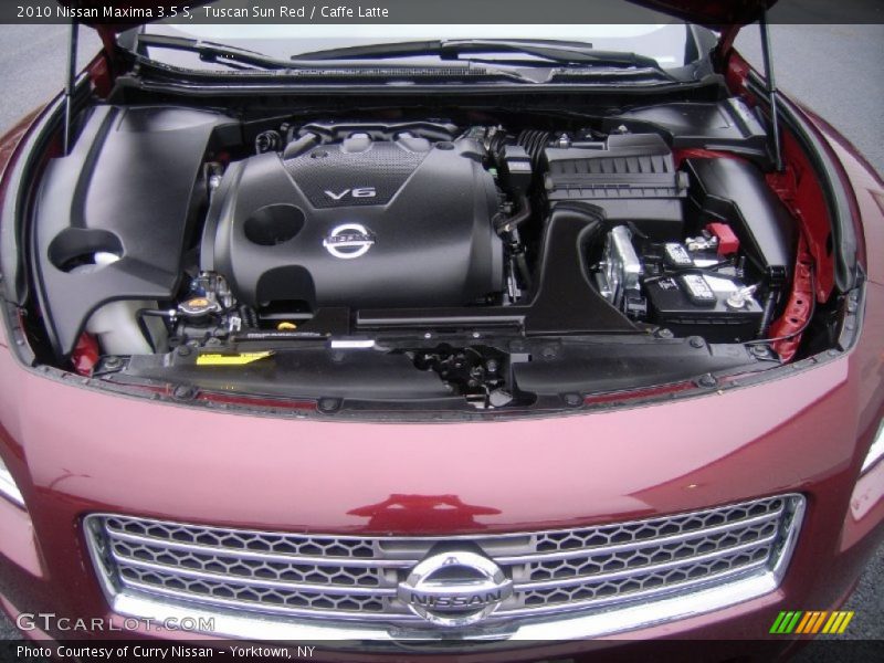 Tuscan Sun Red / Caffe Latte 2010 Nissan Maxima 3.5 S