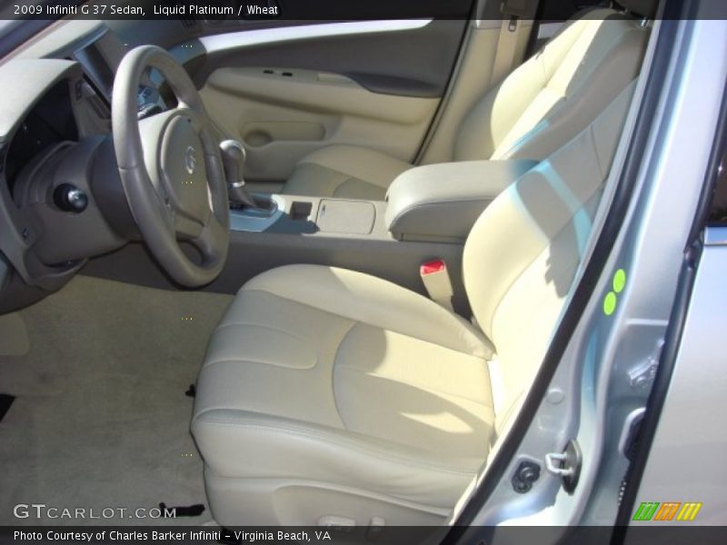 Liquid Platinum / Wheat 2009 Infiniti G 37 Sedan