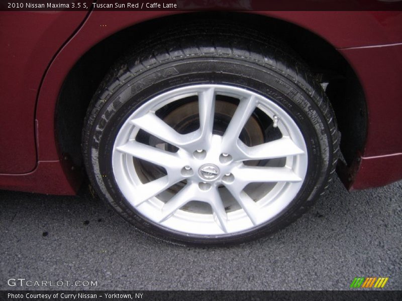 Tuscan Sun Red / Caffe Latte 2010 Nissan Maxima 3.5 S