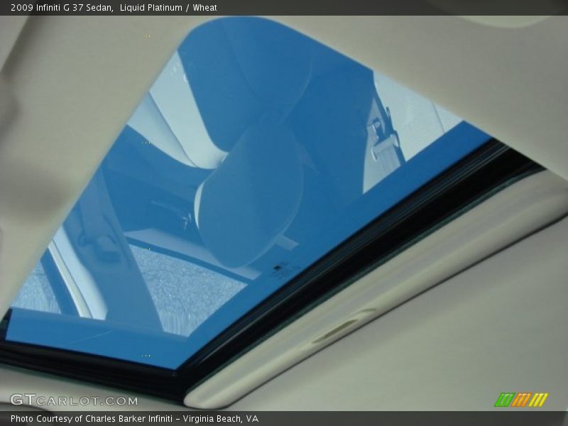 Liquid Platinum / Wheat 2009 Infiniti G 37 Sedan