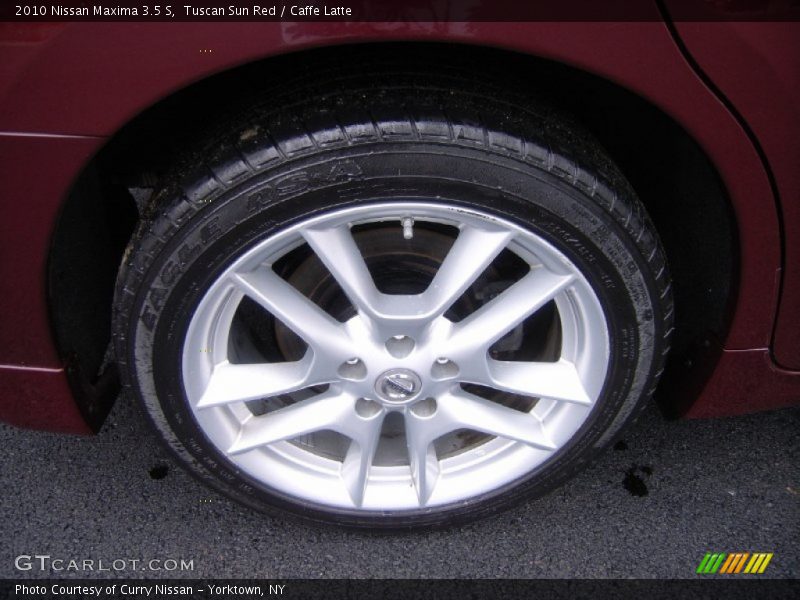 Tuscan Sun Red / Caffe Latte 2010 Nissan Maxima 3.5 S