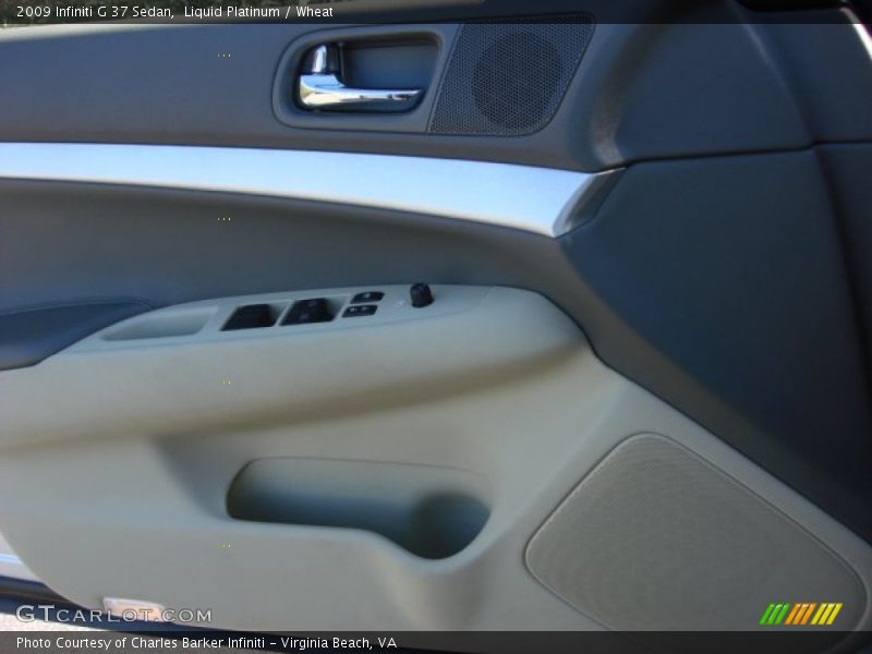 Liquid Platinum / Wheat 2009 Infiniti G 37 Sedan