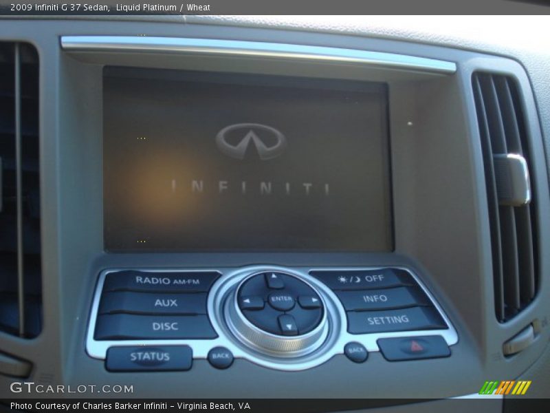 Liquid Platinum / Wheat 2009 Infiniti G 37 Sedan