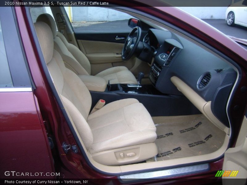 Tuscan Sun Red / Caffe Latte 2010 Nissan Maxima 3.5 S