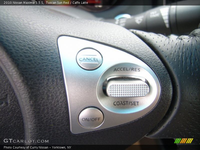 Tuscan Sun Red / Caffe Latte 2010 Nissan Maxima 3.5 S