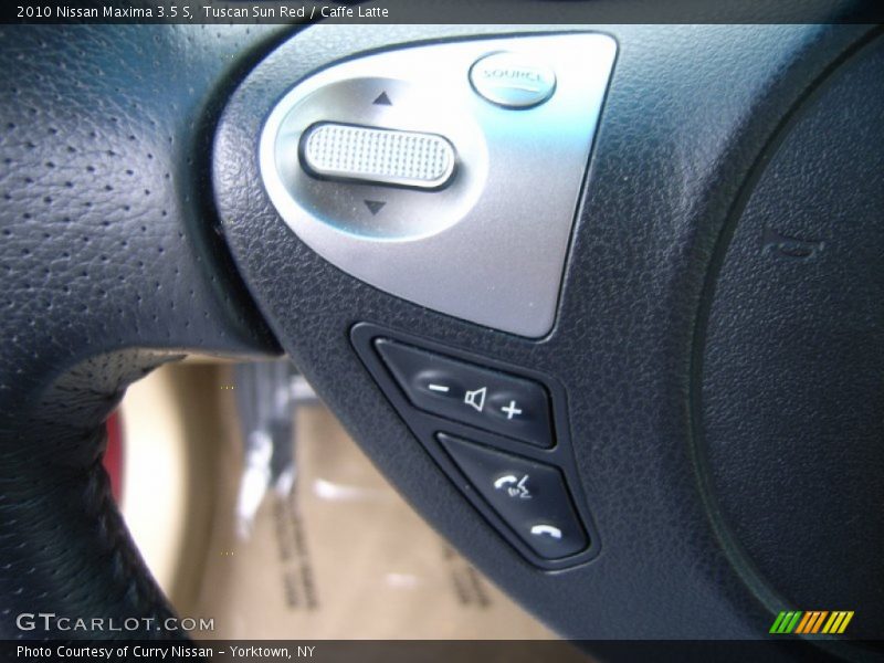 Tuscan Sun Red / Caffe Latte 2010 Nissan Maxima 3.5 S