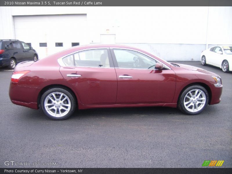Tuscan Sun Red / Caffe Latte 2010 Nissan Maxima 3.5 S