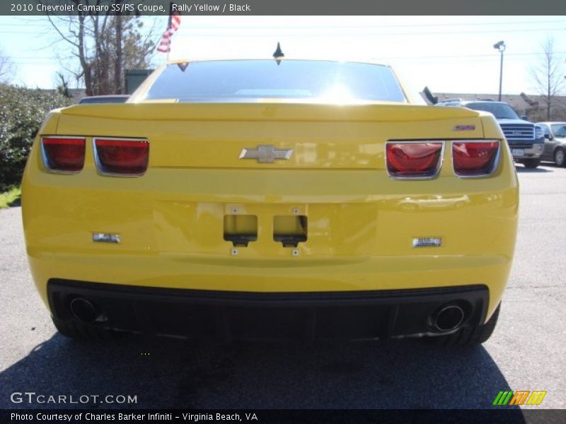 Rally Yellow / Black 2010 Chevrolet Camaro SS/RS Coupe