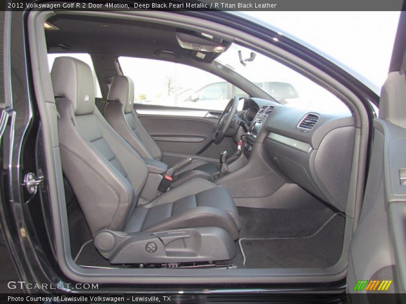  2012 Golf R 2 Door 4Motion R Titan Black Leather Interior