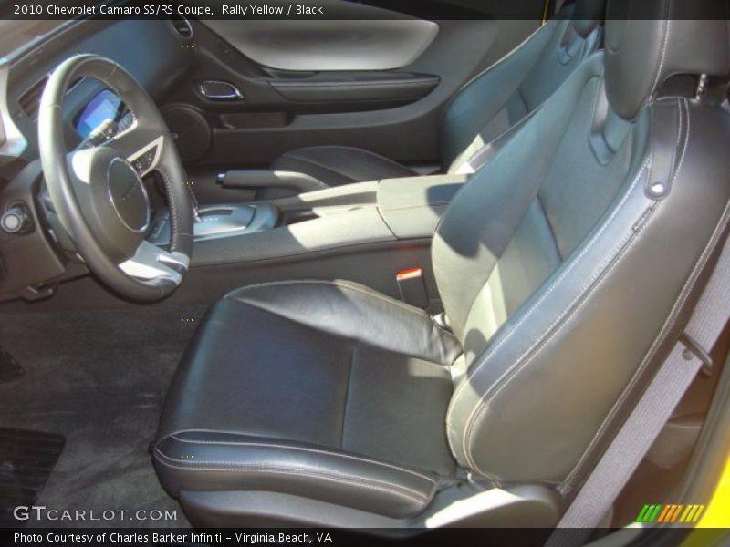 Rally Yellow / Black 2010 Chevrolet Camaro SS/RS Coupe